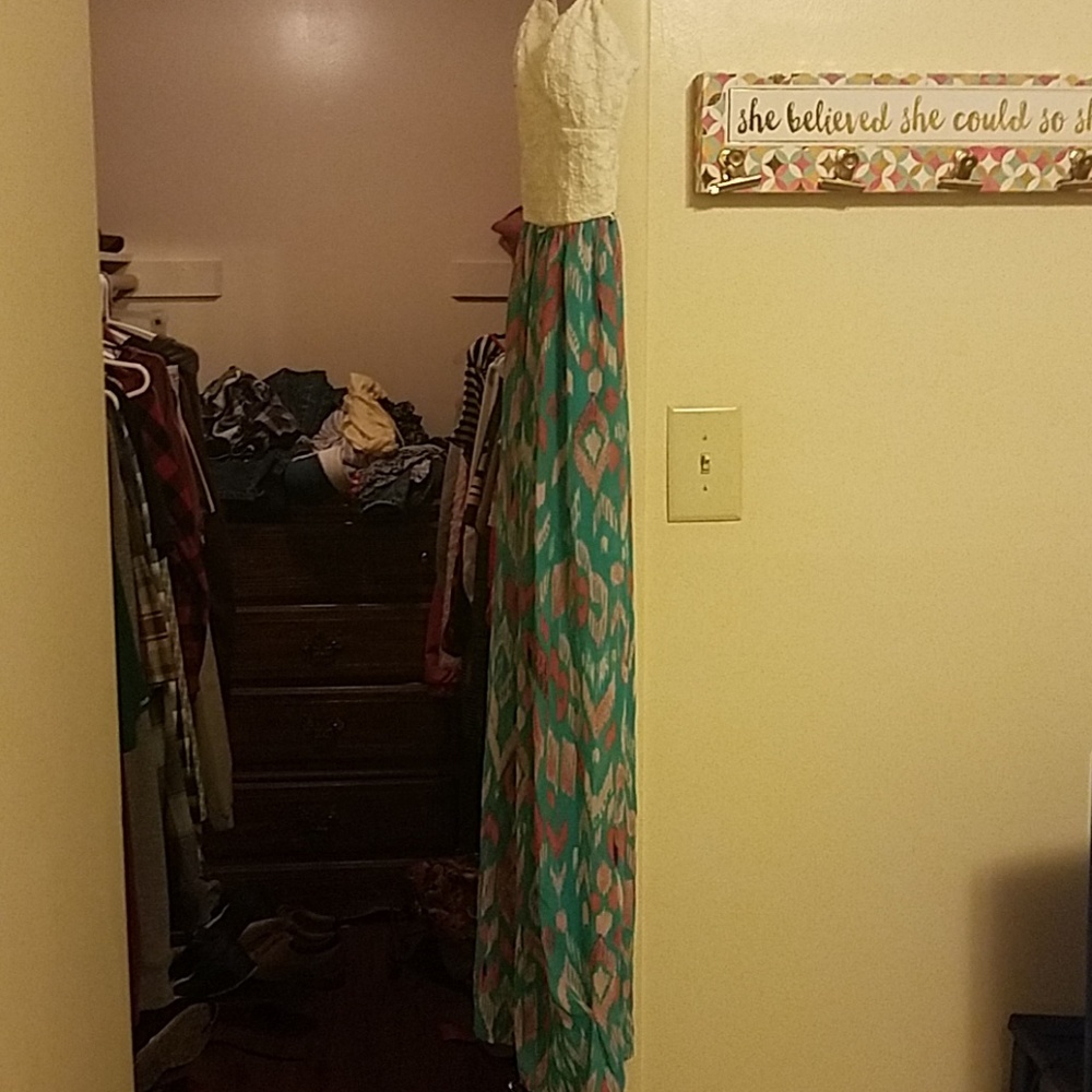 Lilly rose maxi dress